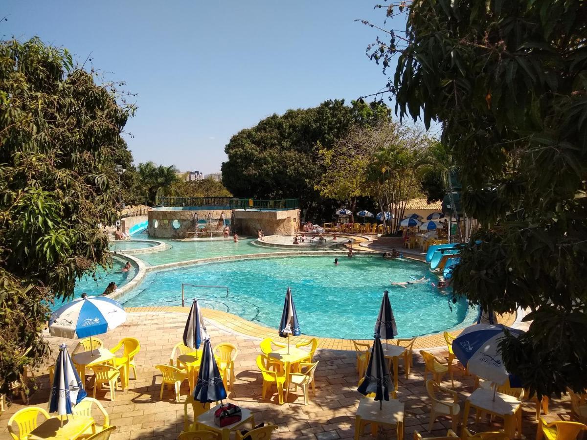 Aparthotel Piazza Com Acesso Ao Clube Diroma Caldas Novas Exterior foto
